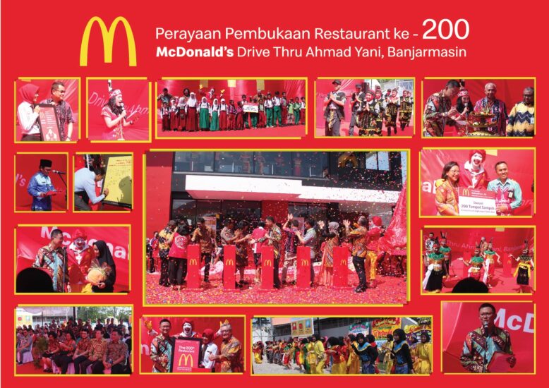 McDonald’s – Pembukaan Restaurant ke-200