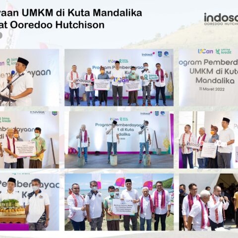 Indosat Ooredoo Hutchison – Pemberdayaan UMKM di Kuta Mandalika